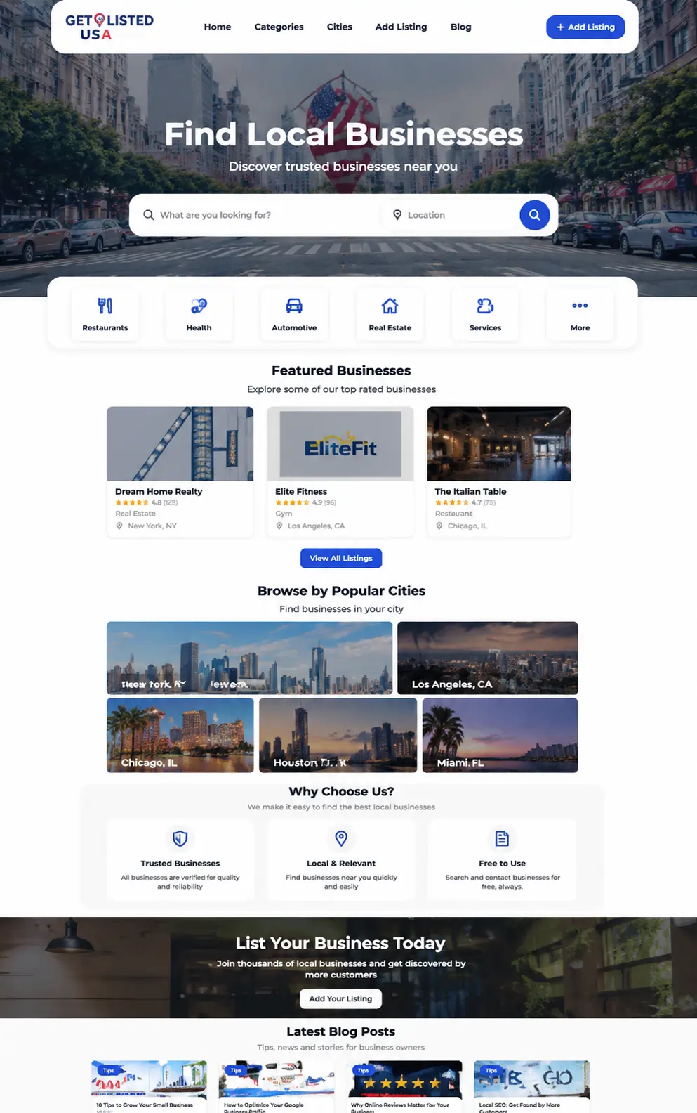 getlistedusa portfoliio